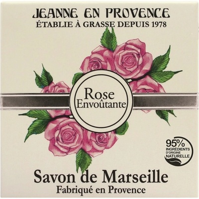 Jeanne en Provence Rose Envoutant tuhé toaletní mýdlo 100 g