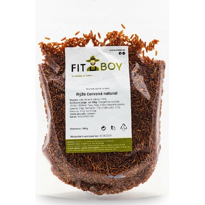 Fitboy Ryža červená natural 0,5 kg