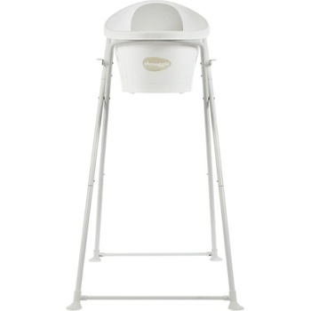 Image 1 of shnuggle - световно-награждавана бебешка вана за къпане с клапа - Цвят Евкалипт (SBP-EUC-EUR+SHN-BST-STRP)