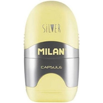 MILAN Острилка Silver, единична, с гума, цвят асорти (1015200111)