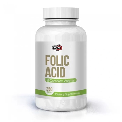 Pure Nutrition - Folic Acid - 800 mcg + B-12, 250 Tablets