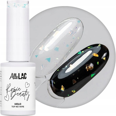Hybridní Top ALLELAC 6g Rosie Beauty s efektem drcené fólie Holo