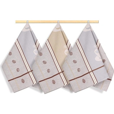 BELLATEX 159 espresso 50x70cm 3 ks – Zboží Dáma