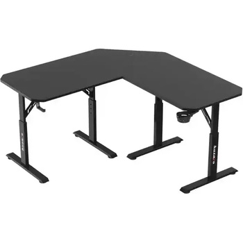 Image 1 of Huzaro Ъглово регулируемо геймърско бюро Huzaro HERO 7.3, 140 x 60 см - Черно (HZ-HERO 7.3 BLACK)