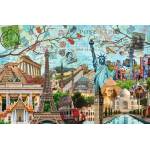 Ravensburger - Puzzle Big City Collage 5000 - 5 000 piese