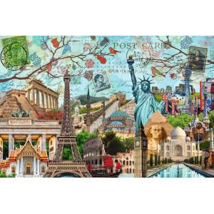 Ravensburger - Puzzle Big City Collage 5000 - 5 000 piese