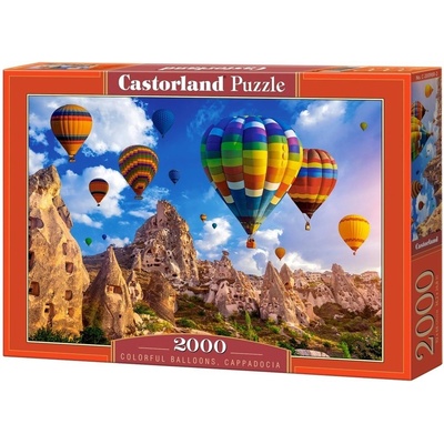 Castorland Пъзел Castorland от 2000 части - Цветни балони, Кападокия (C-200900-2)