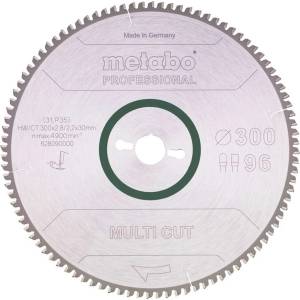 Metabo - Пилен диск 300x30 мм, 96 зъба 628090000 (628090000)