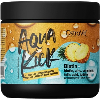 OstroVit Aqua Kick / Advanced Hydration with Biotin, Zinc, Selenium [300 грама] Ананас