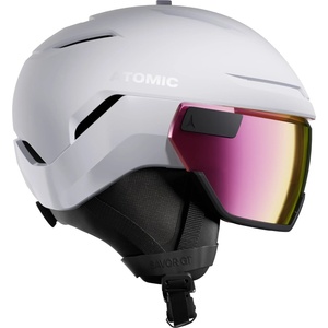 Atomic Ски каска Atomic Savor GT Visor HD S2 Ski helmet - White Heather / Pink Copper HD - размер One Size (418-1614-0511)
