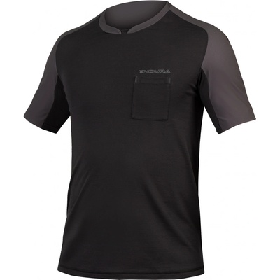 Endura GV500 Foyle pánske krátky rukáv Black