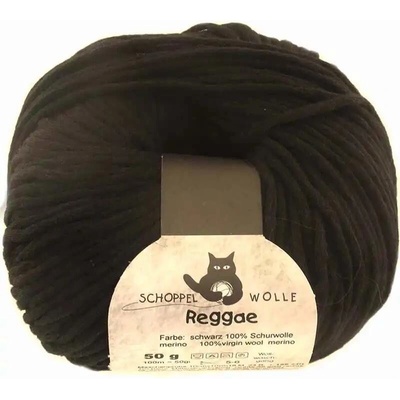 Schoppel Wolle Reggae 880 Schwarz