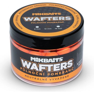 Mikbaits Boilies Wafters Polnočný Pomaranč 150ml 12mm