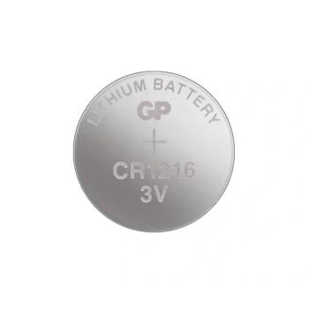Image 1 of GP Batteries Литиева бутонна батерия gp cr-1216, 3v, 5 бр. в блистер, цена за 1 бр (gp-bl-cr1216-7u5)