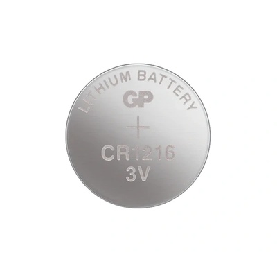 GP Batteries Литиева бутонна батерия gp cr-1216, 3v, 5 бр. в блистер, цена за 1 бр (gp-bl-cr1216-7u5)