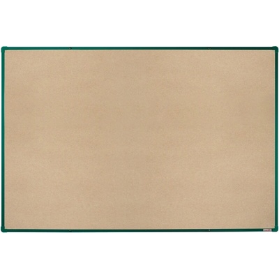 VMS Vision boardOK Textilní nástěnka se zeleným rámem 180 x 120 cm