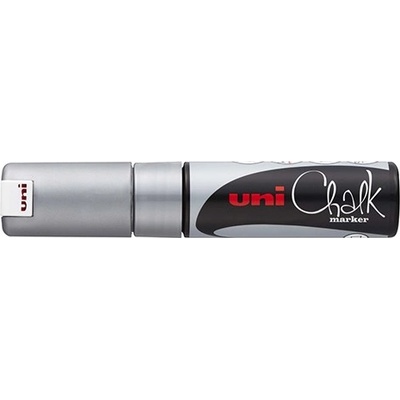UNI Течна креда uni pwe-8k сребърна 2upwe8ke (222117000)