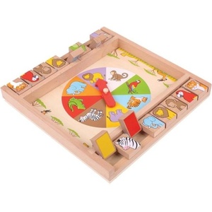 Bigjigs Toys Рулетка с животни (BJ698)