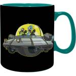 ABYstyle Чаша с термо ефект ABYstyle Animation: Rick & Morty - Spaceship, 460 ml (ABYMUG660)