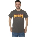 Thrasher Flame Logo charcoal