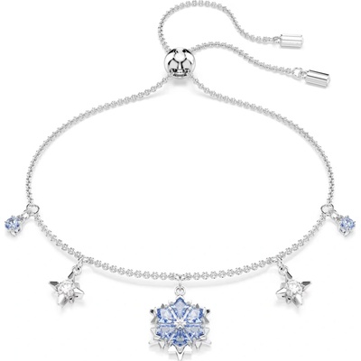 Swarovski Pôvabný náramok so Swarovski zirkónmi Snehové vločky Magic 5734244