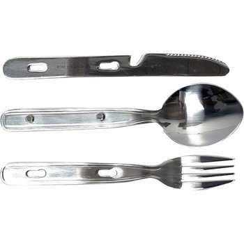 Image 1 of BasicNature Прибори за туризъм BasicNature Biwak 3 сегмента (556700)