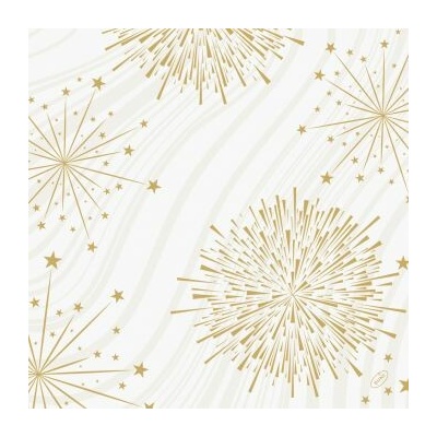 BioDunisoft Ubrousek 40x40cm SPARKLY WHITE 60 ks