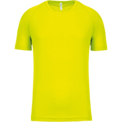 Proact Proact. pa438 / Мъжка спортна риза с къс ръкав - флуоресцентно жълта xxxl (20p43803013)