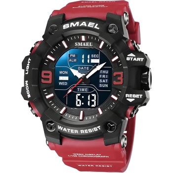 SMAEL Часовник smael tr-29451 - Червен kp29451 (tr-29451)