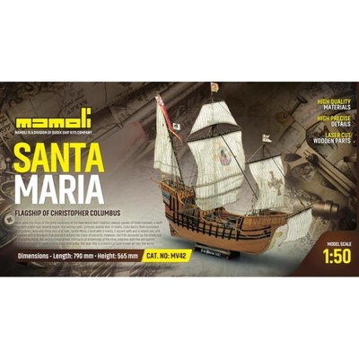 Mamoli Santa Maria 1492 1: 50 комплект