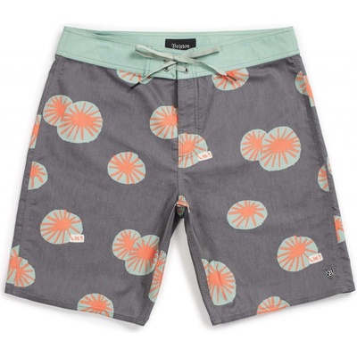 Brixton plavky Barge Trunk Charcoal/Basil
