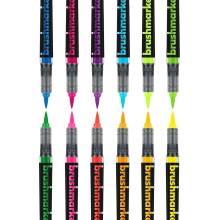 Karin 6110 Brushmarker Pro štětečkový popisovač Neon odstíny 1 ks NEON Light green