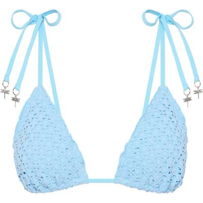 Seafolly Дамско бикини горнище Seafolly Women's Daydreamer Slide Tri Bikini top - Powder Blue - размер 40 (EU) (150-5066-0215)