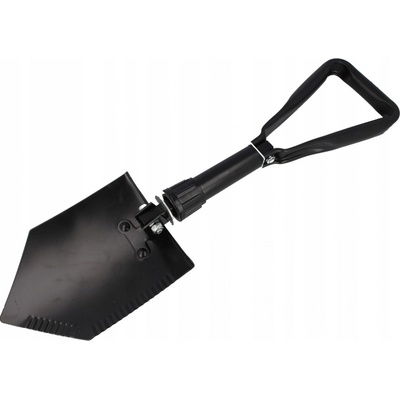 Herbertz Faltspaten schwarz lackiert, mit Tasche 619112
