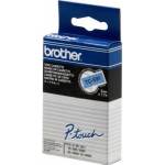 Brother Лента Brother TC591 P-Touch, 9 мм на син фон, черна (TC591)