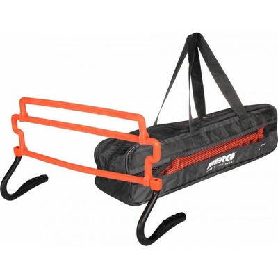 Merco Hurdle Set sada nastaviteľných prekážok oranžová