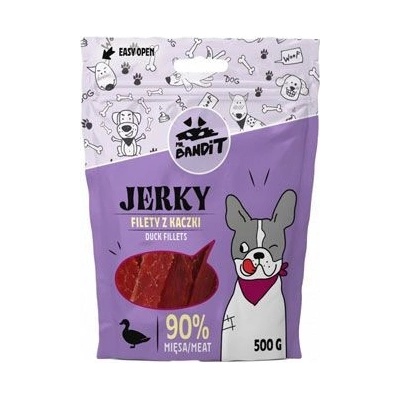Vet Planet VetExpert Mr.Bandit pochoutka JERKY kachní filety 80 g