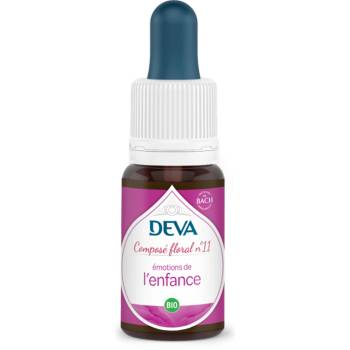 Deva Балансиране на емоциите при деца, флорални есенции, капки по метода на Бах №11, 15 ml | Deva (777091 (152460DEVA))