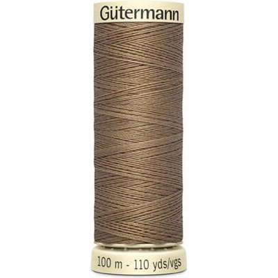 Nit PES Gütermann 100 (100m) - univerzální barva 850 - hnědá