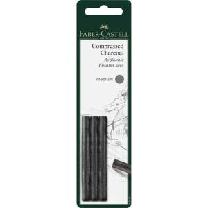 Faber-Castell AG Pitt medium 3 части пресован въглен FC129999 (FC129999)