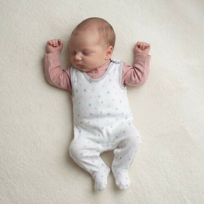 Baby Service Bavlnené dupačky Bodka