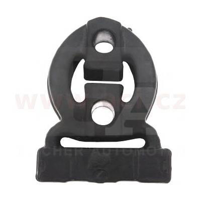FIAT závěs výfuku (kov+guma), šířka (základny) 63 mm, výška 80 mm, tloušťka 22 mm ACI V 333-938