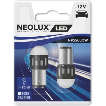 NEOLUX led p21/5w 12v 1, 2w np2260cw 6000k (946)