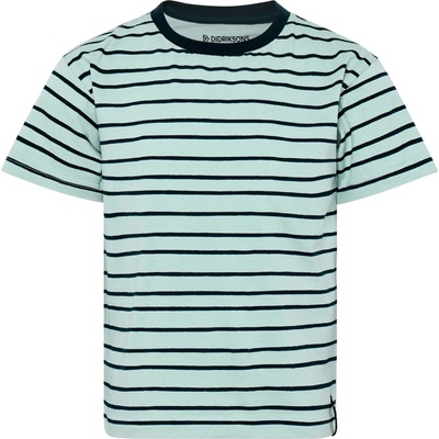 Didriksons Детска тениска Didriksons Kid's Mynta T-Shirt 4 T-shirt - Le Rand Multi Blue - размер 100 (704-5795-0113)