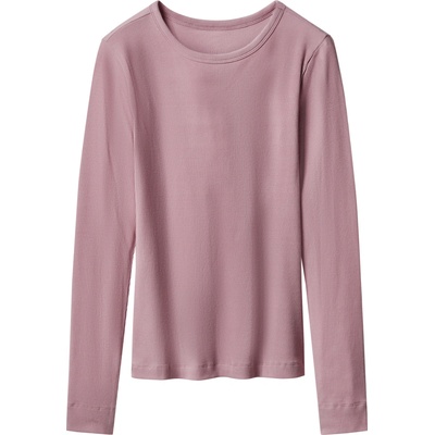 esmara Dámské triko s dlouhými rukávy lila fialová – Zboží Dáma