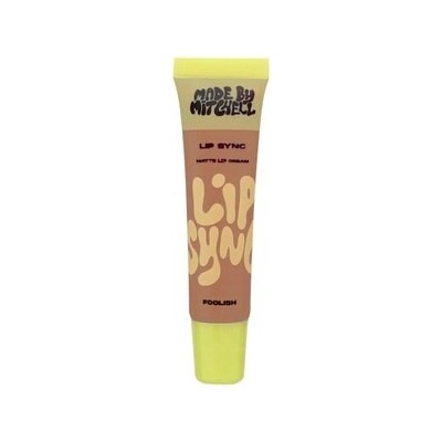 Made By Mitchell Lip Sync tekutá rtěnka světle hnědá 15 ml