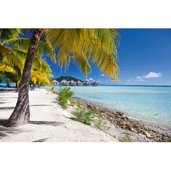 DIMEX ART s. r. o Флизелинов фототапет плаж на бора бора 375 x 250 см