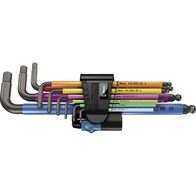 Wera imbus 950/9 Hex-Plus Multicolour s přidržovací funkcí sada 9 dílů 022210