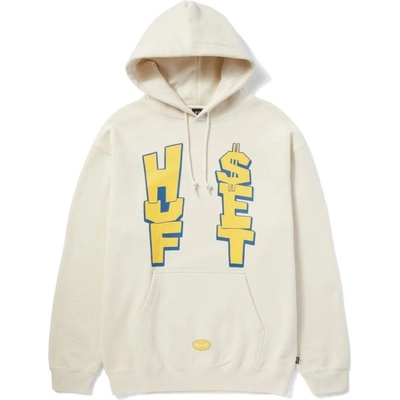 HUF mikina Anthem Hoodie béžová