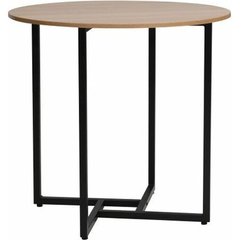 Textilomanie ALTO II Okrúhly jedálenský stôl s doskou v dekore dub